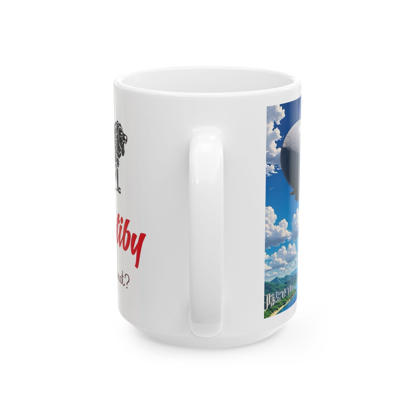 Matiby Airbo Ceramic Mug, (11oz, 15oz)