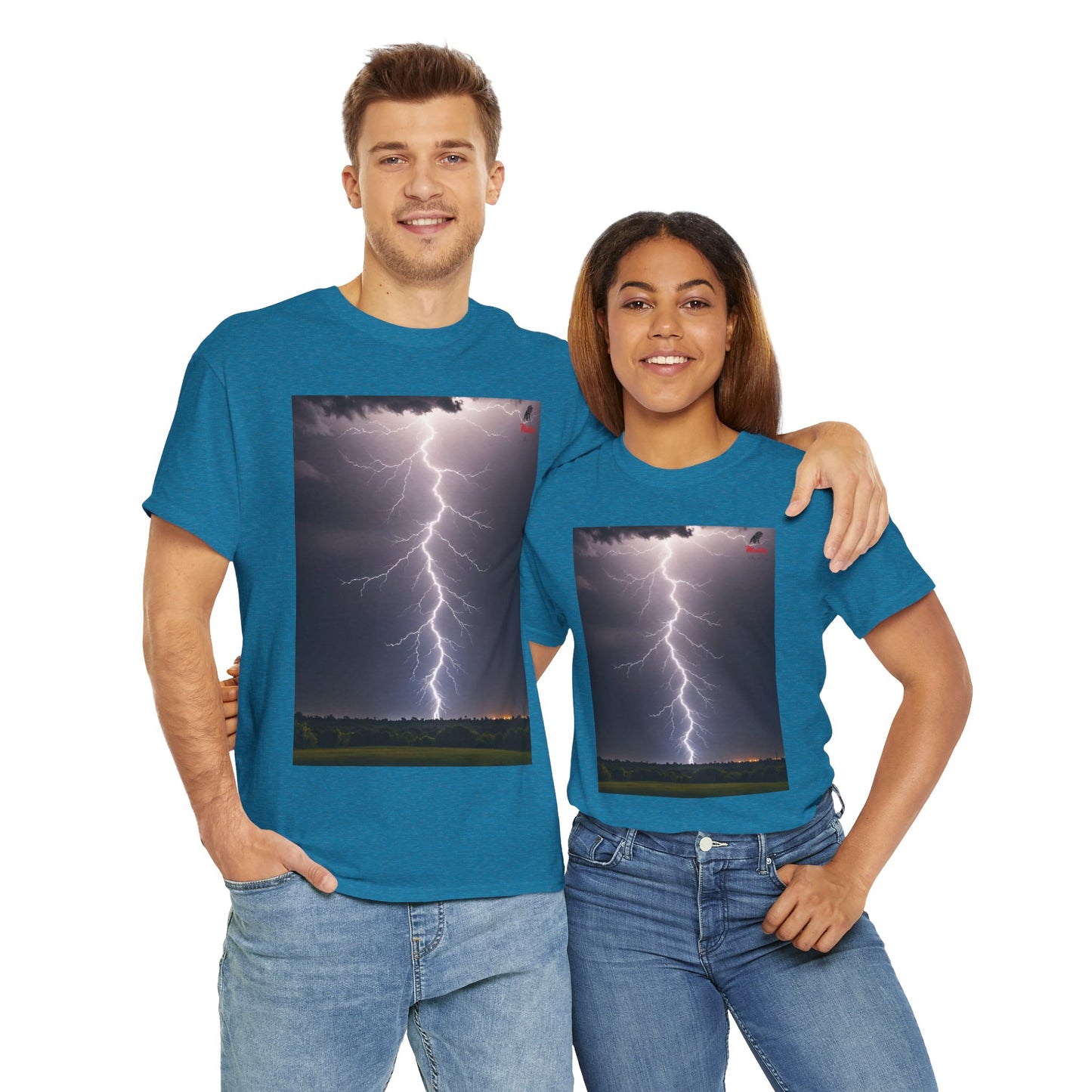 Lightning Style Unisex Heavy Cotton Tee