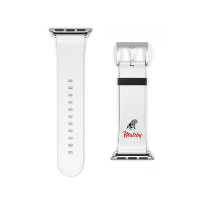 Matiby White Watch Band