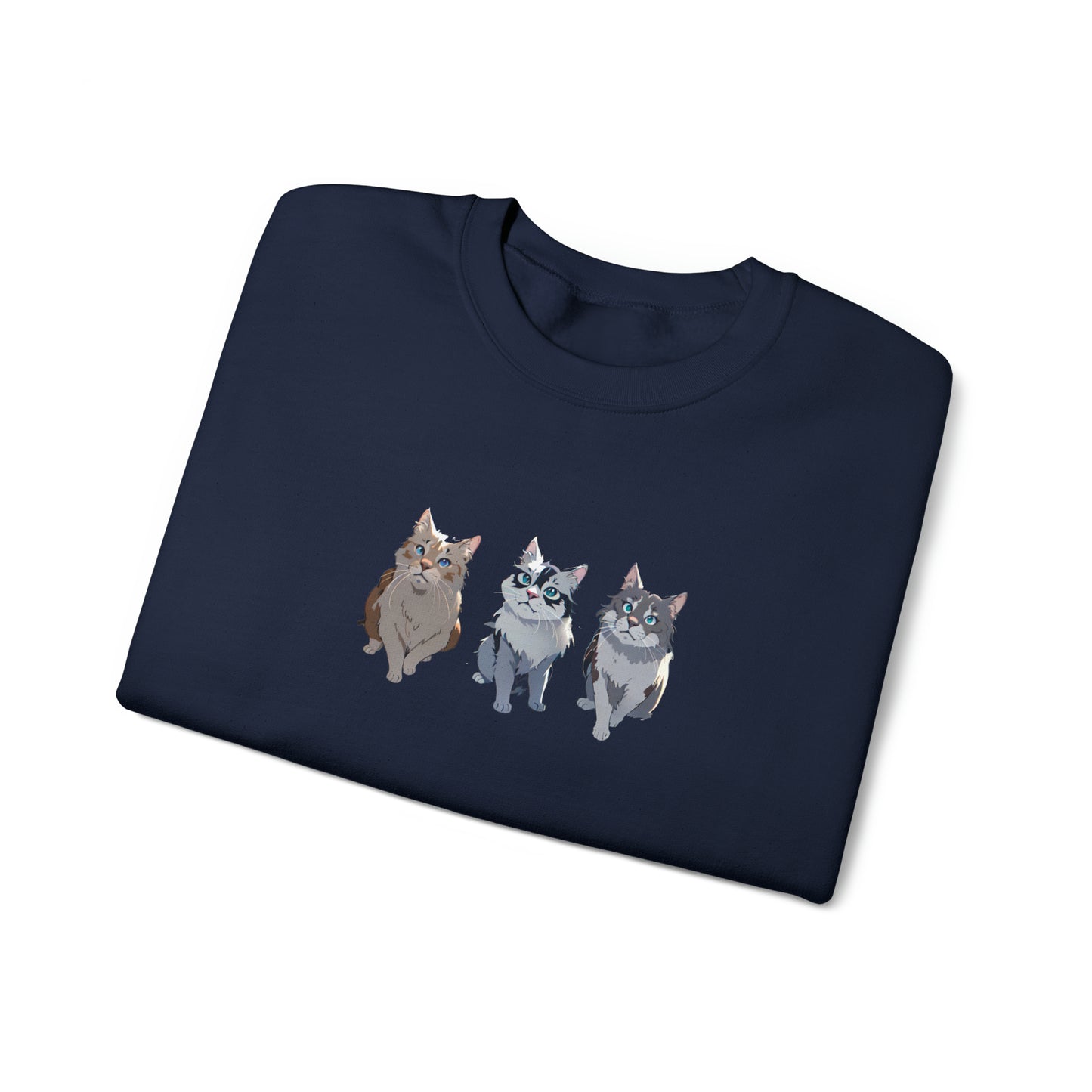 Matiby Cats Unisex Heavy Blend™ Crewneck Sweatshirt