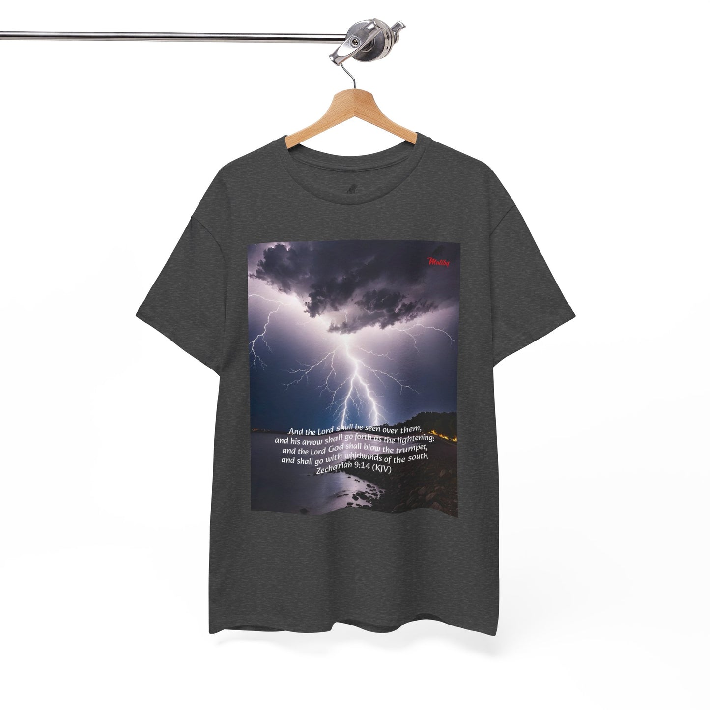 Lightning Style God's Arrow Unisex Heavy Cotton Tee