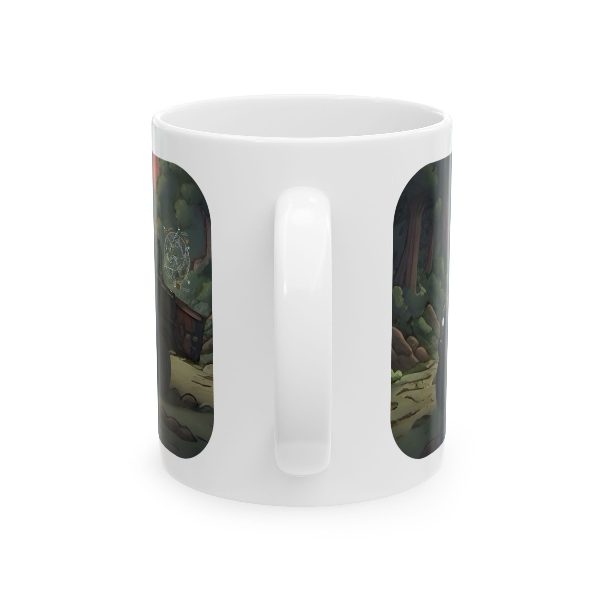 Adventure 4x4 Trucks #27, Utility and Salvage Workers White Ceramic Mug — Find Your Path To The Essentials Cup (11oz & 15oz)