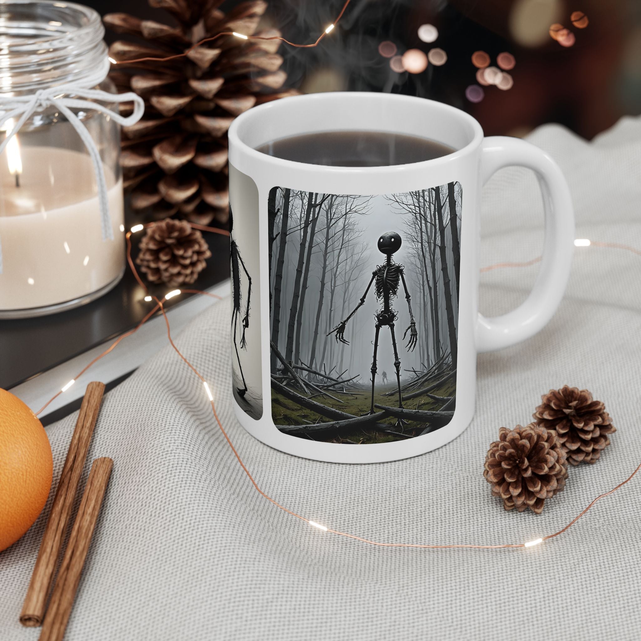 The Stick-To-It Species #2 White Ceramic Mug – Anatomy of Optimism Cup 11oz/15oz