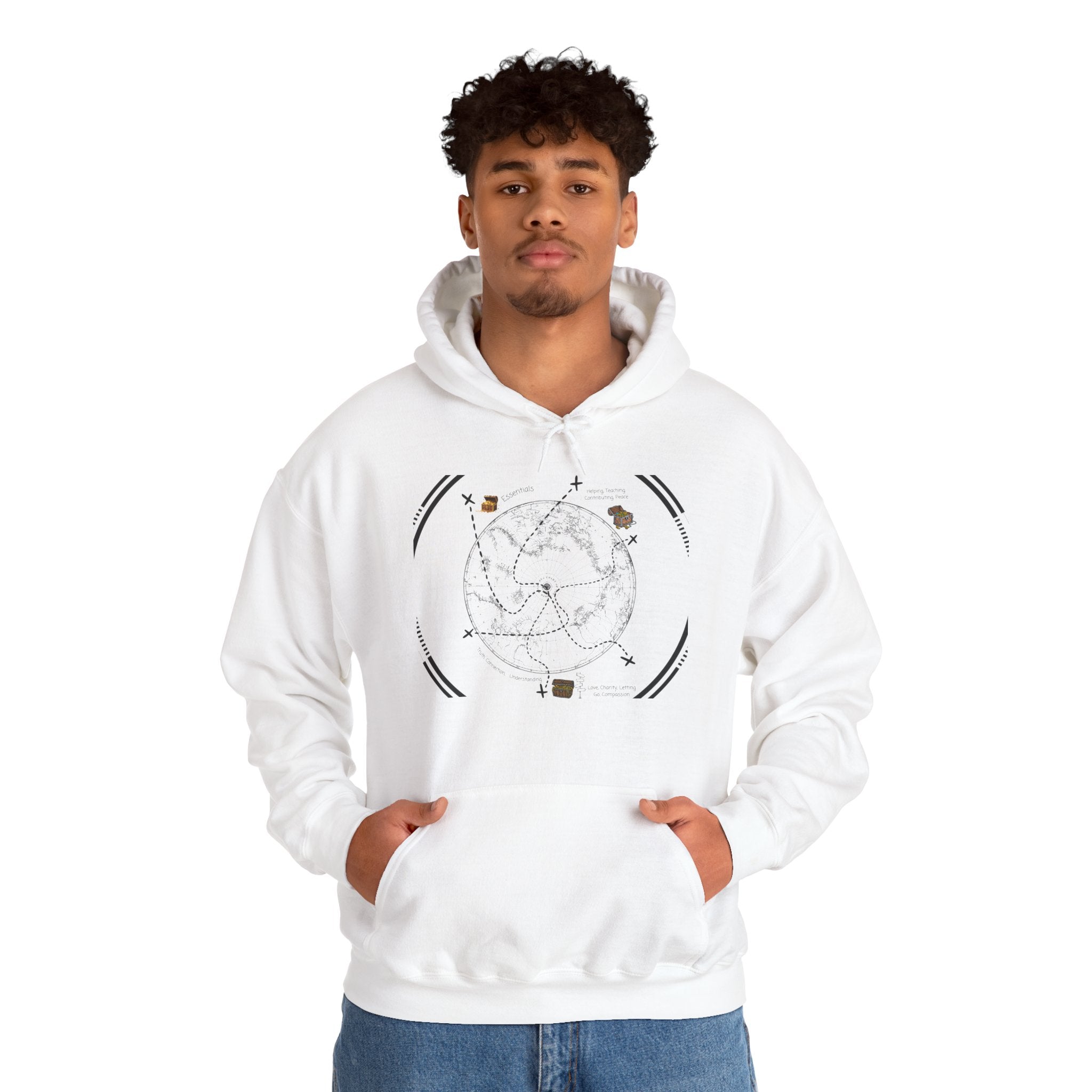 The Essential Paths #1 Hooded Sweatshirt — Global Hope, Community & Faith Hoody