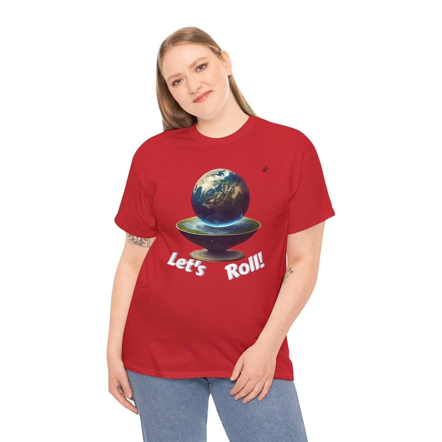 Let's Roll! Unisex Heavy Cotton Tee