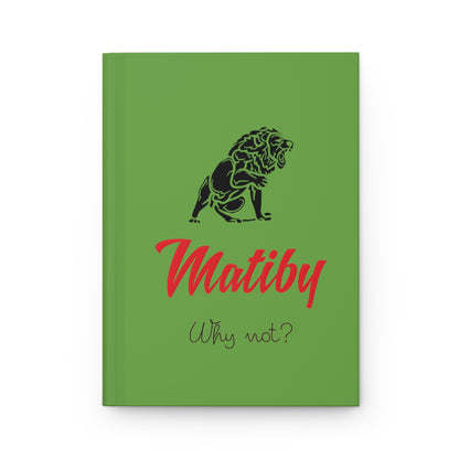 Matiby Hardcover Journal Matte Green