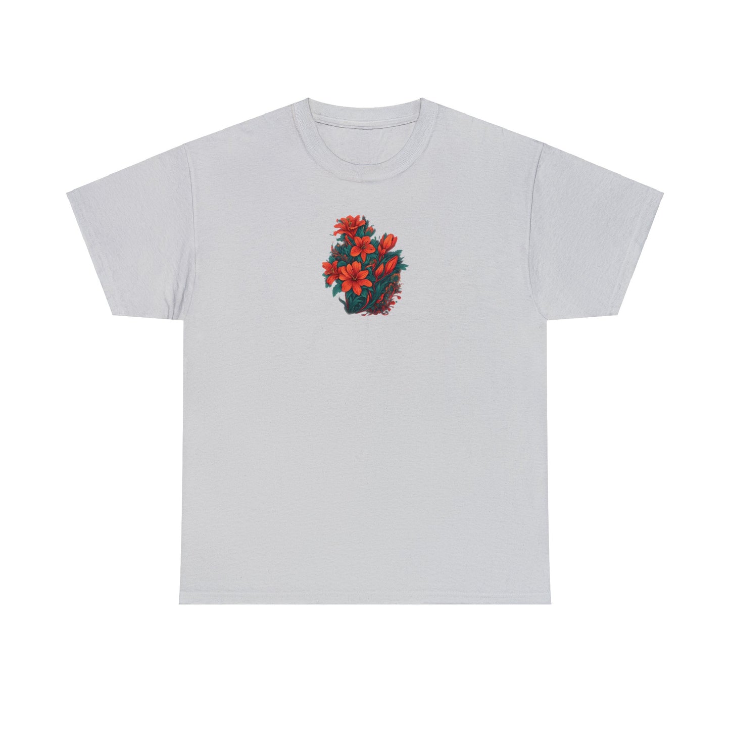 Matiby Floral Unisex Heavy Cotton Tee