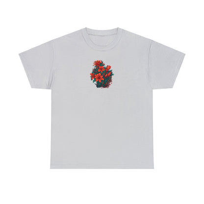 Matiby Floral Unisex Heavy Cotton Tee