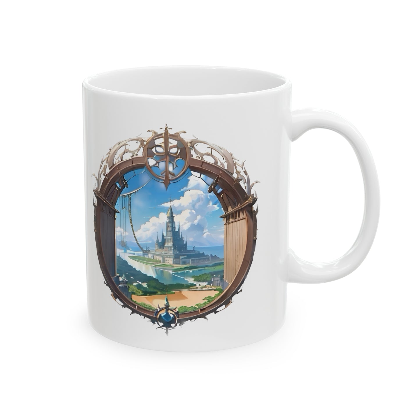 Matiby Nautical Ceramic Mug, 11oz