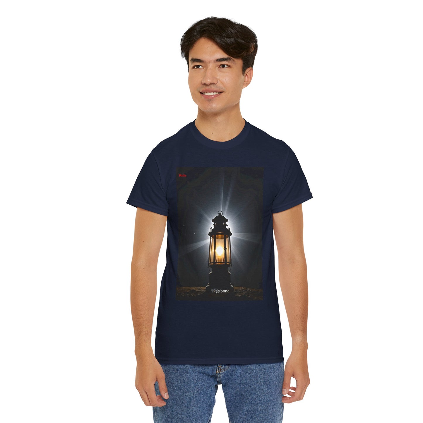 Lighthouse Unisex Heavy Cotton Tee