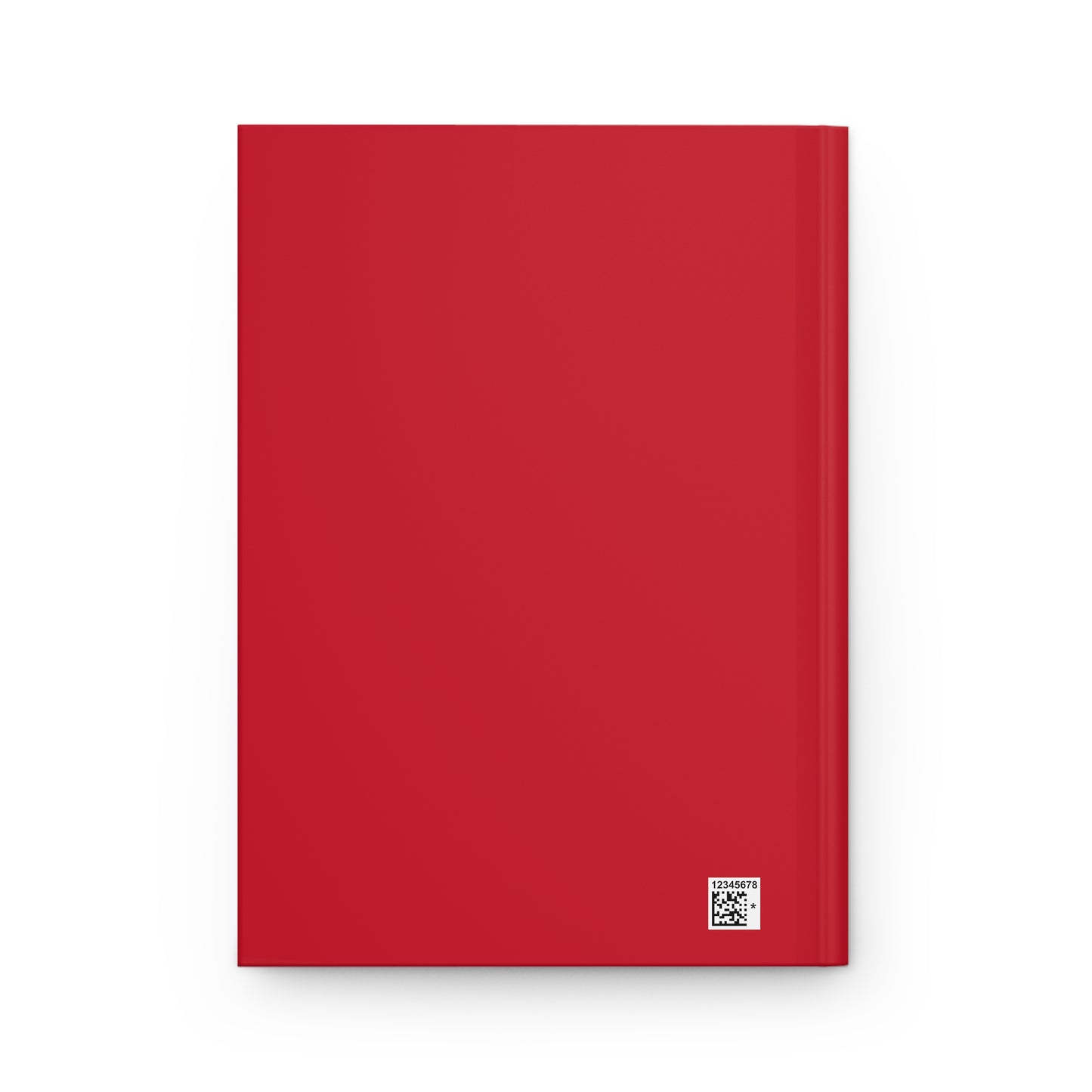 Matiby Hardcover Journal Matte Dark Red