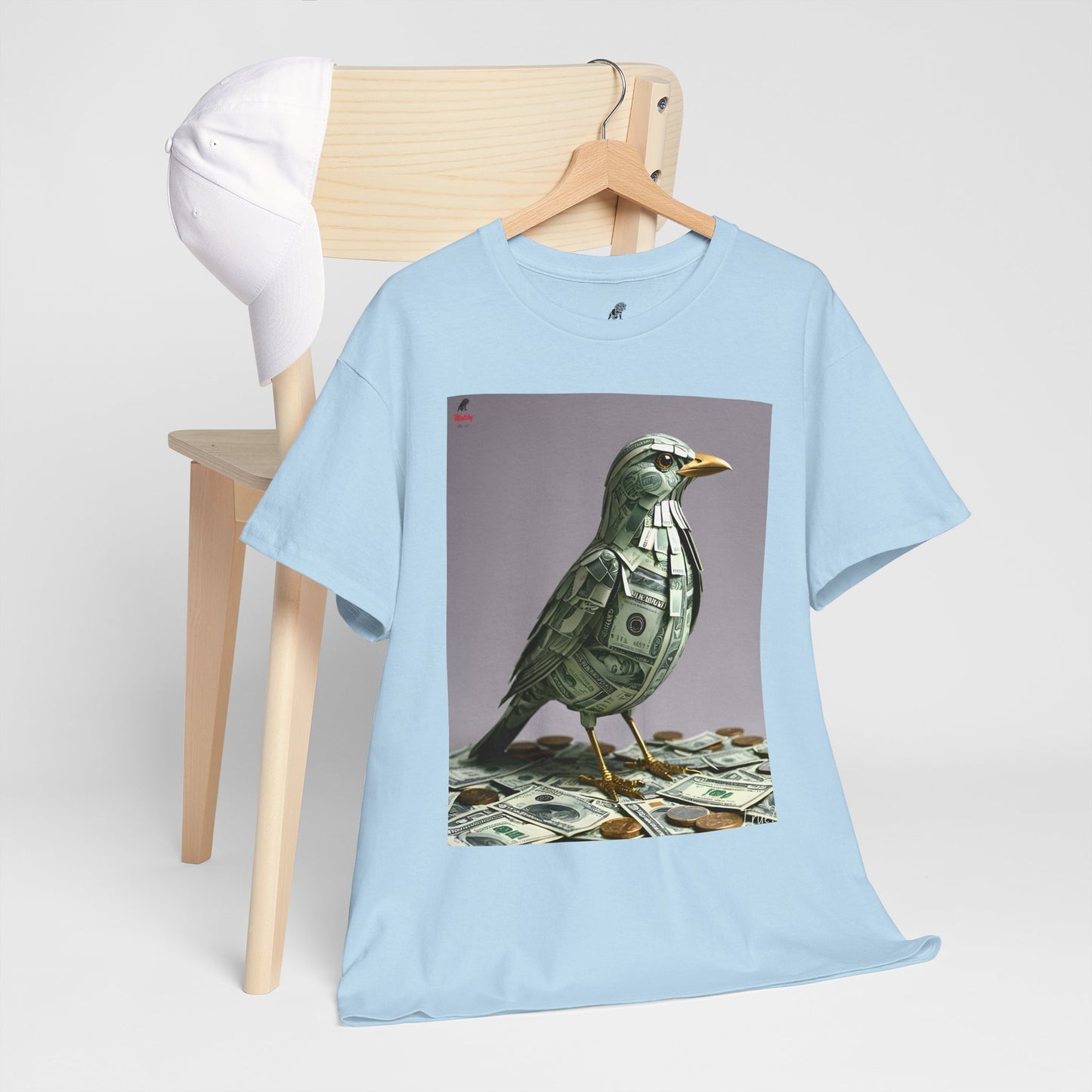 M$ney Bird Heavy Cotton Tee