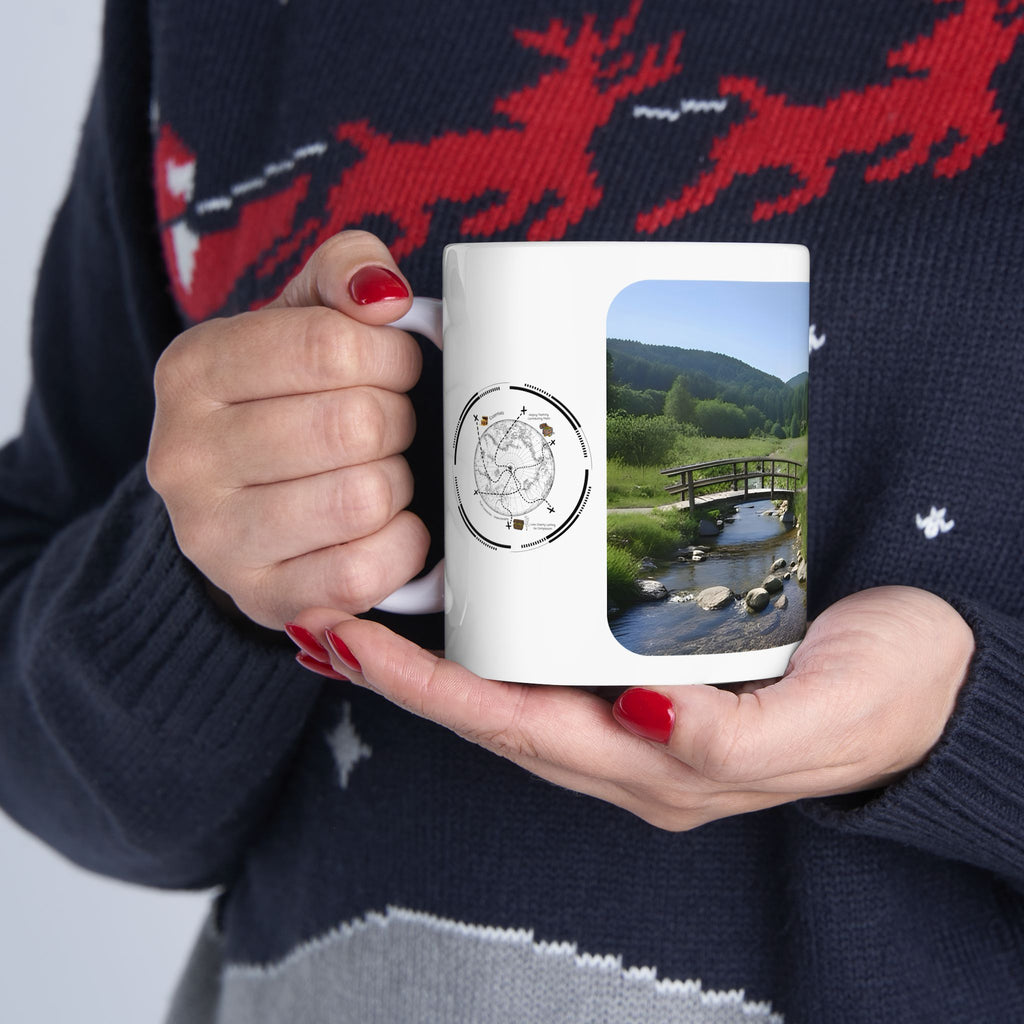 Cozy Architecture & Dreamy Landscapes #24 White Ceramic Mug – Homes Home Sweet Home Cup (11oz/15oz)