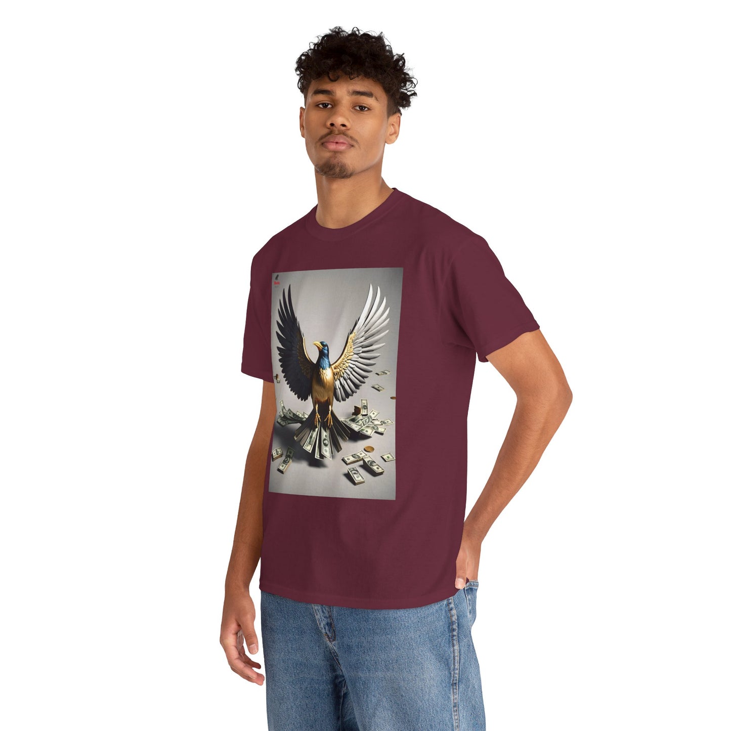 M$ney Bird Heavy Cotton Tee