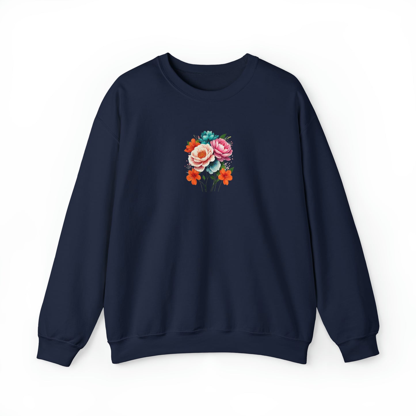 Matiby Flower Unisex Heavy Blend™ Crewneck Sweatshirt