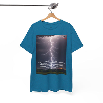 Lightning Style Son of man Unisex Heavy Cotton Tee