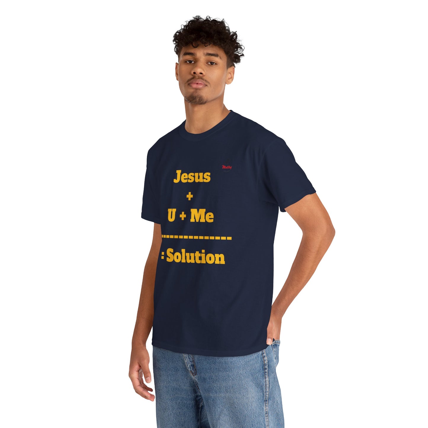 Jesus+U+Me Unisex Heavy Cotton Tee