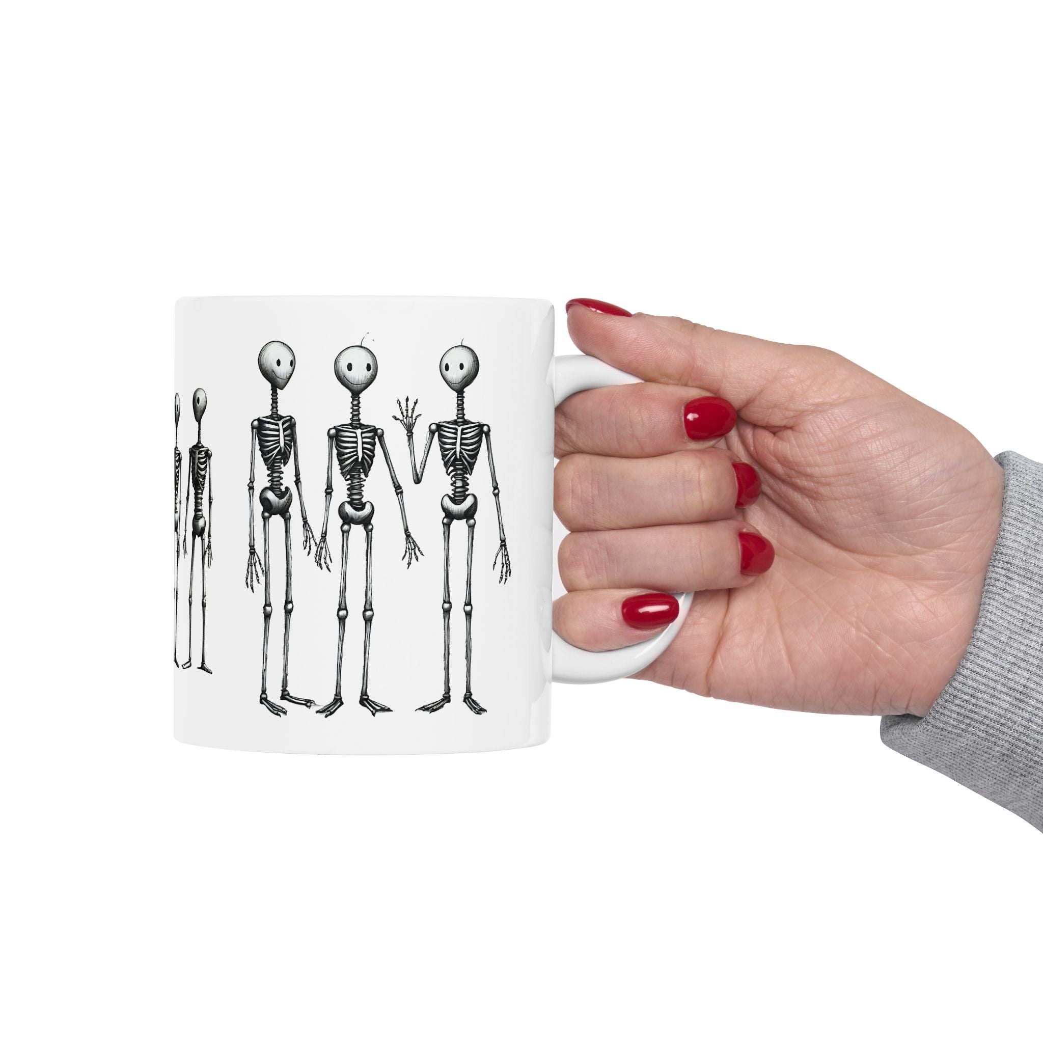The Stick-To-It Species #20 White Ceramic Mug – Anatomy of Optimism Cup 11oz/15oz
