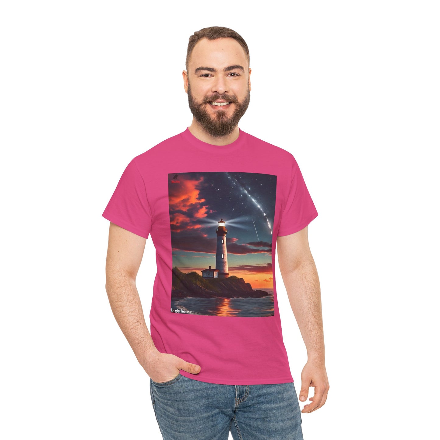 Lighthouse Unisex Heavy Cotton Tee