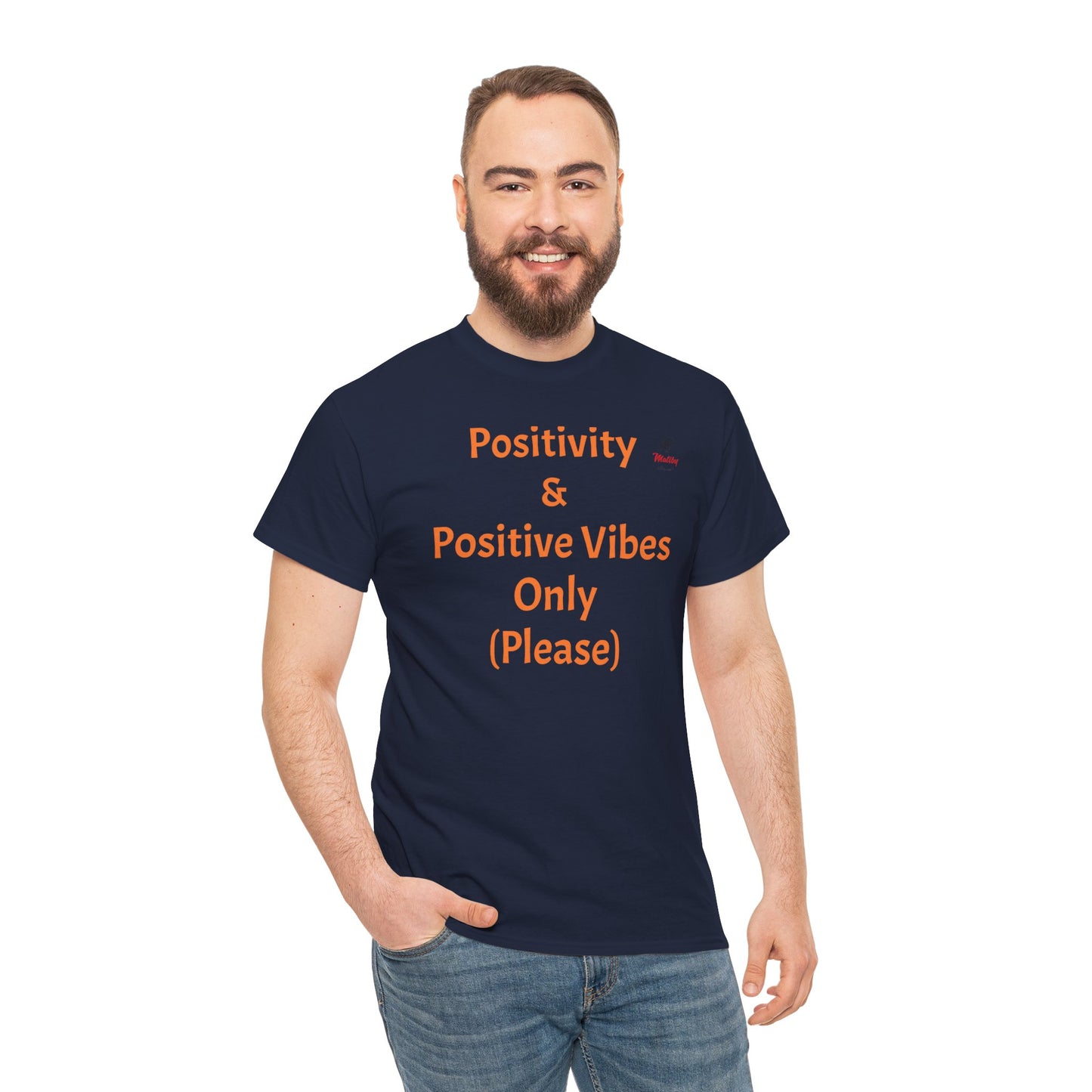 Positivity Unisex Heavy Cotton Tee