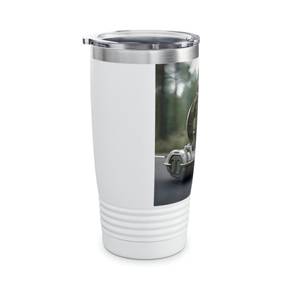 Artzy Turbo Car Ringneck Tumbler, 20oz