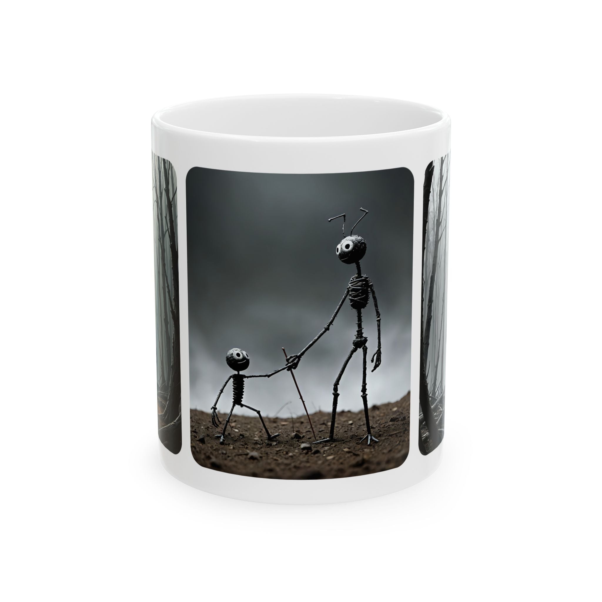 The Stick-To-It Species #1 White Ceramic Mug – Anatomy of Optimism Cup 11oz/15oz