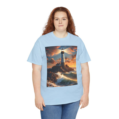 Lighthouse Unisex Heavy Cotton Tee