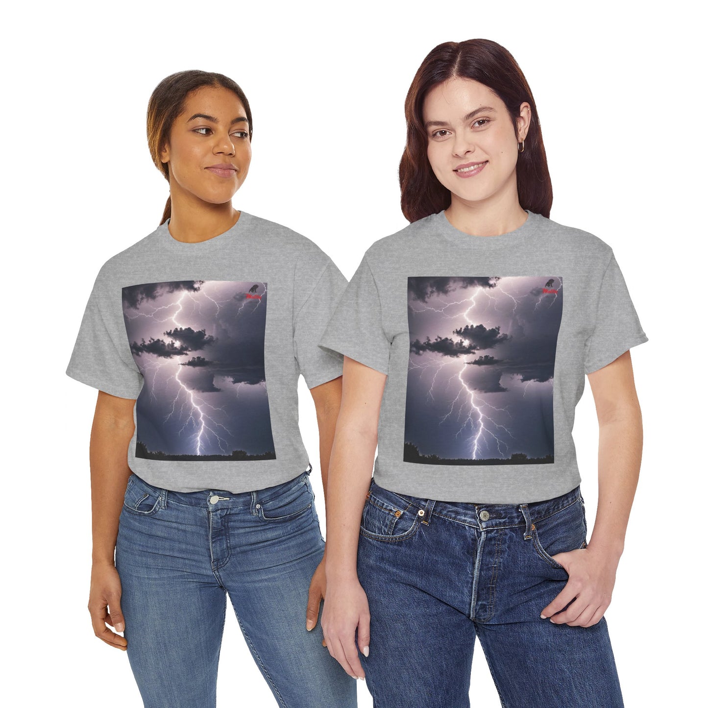 Lightning Style Unisex Heavy Cotton Tee