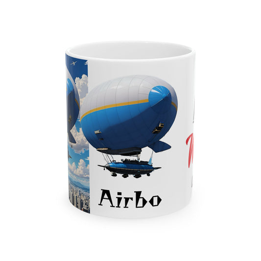 Matiby Airbo Ceramic Mug, (11oz, 15oz)