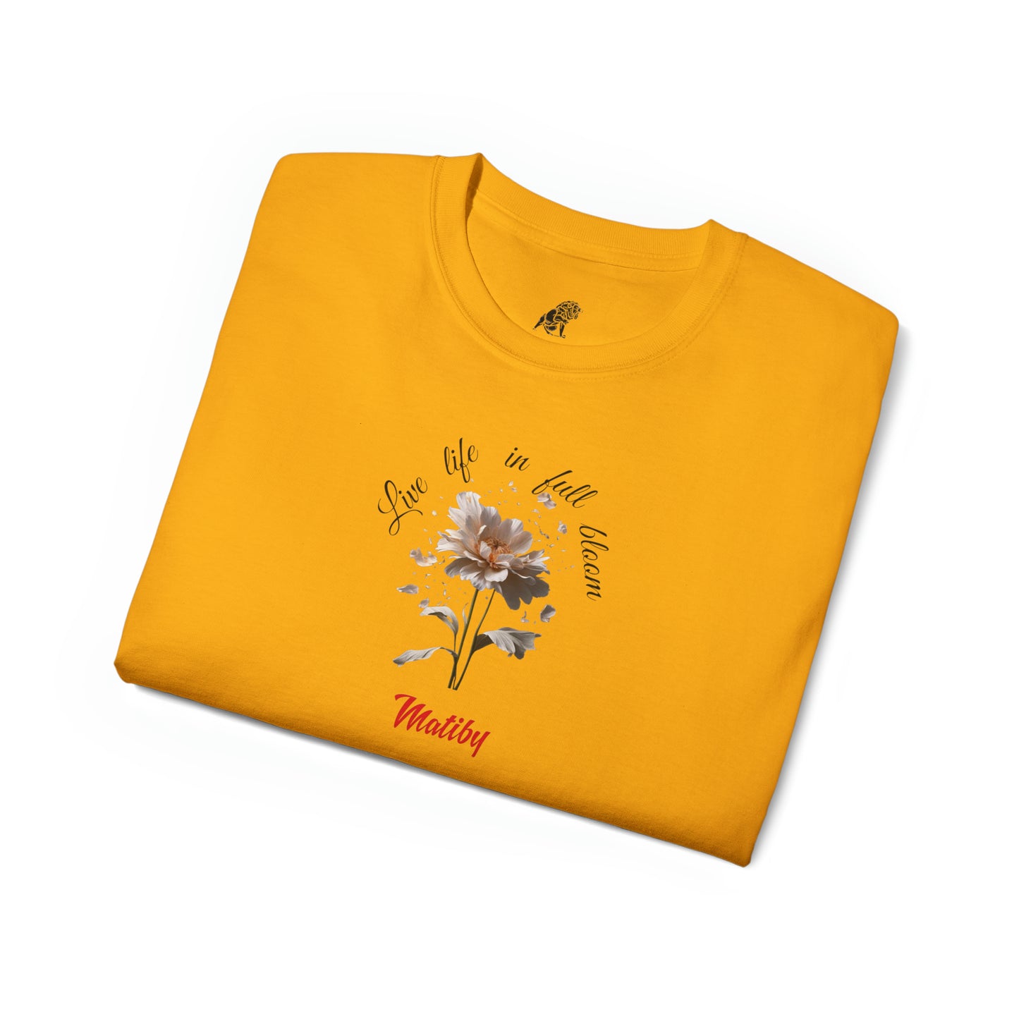 Matiby Amy's Special Flower Bloom Unisex Ultra Cotton Tee