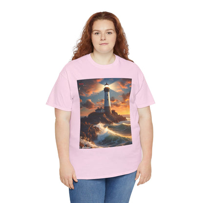 Lighthouse Unisex Heavy Cotton Tee