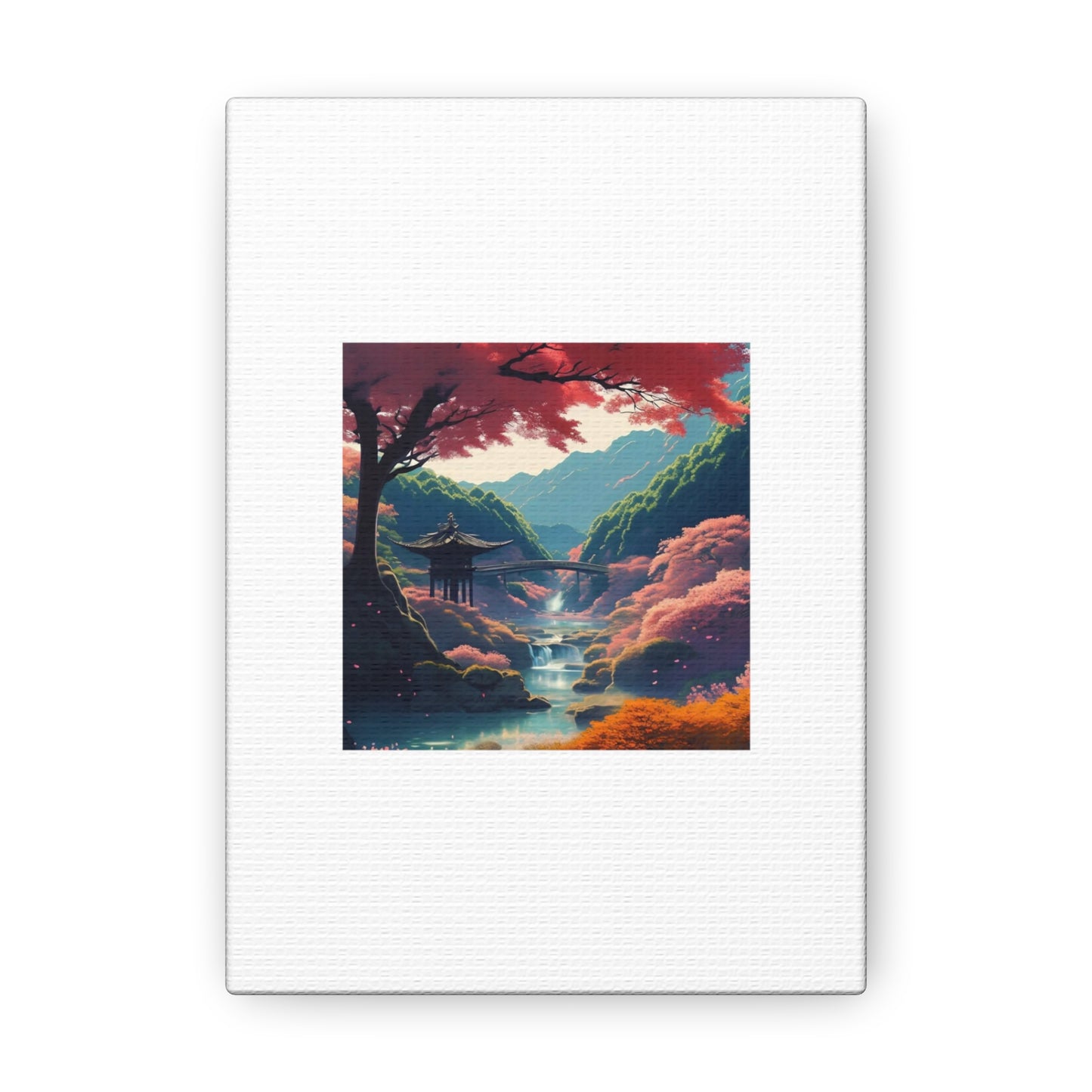 Artzy Scenic White Canvas Gallery Wraps