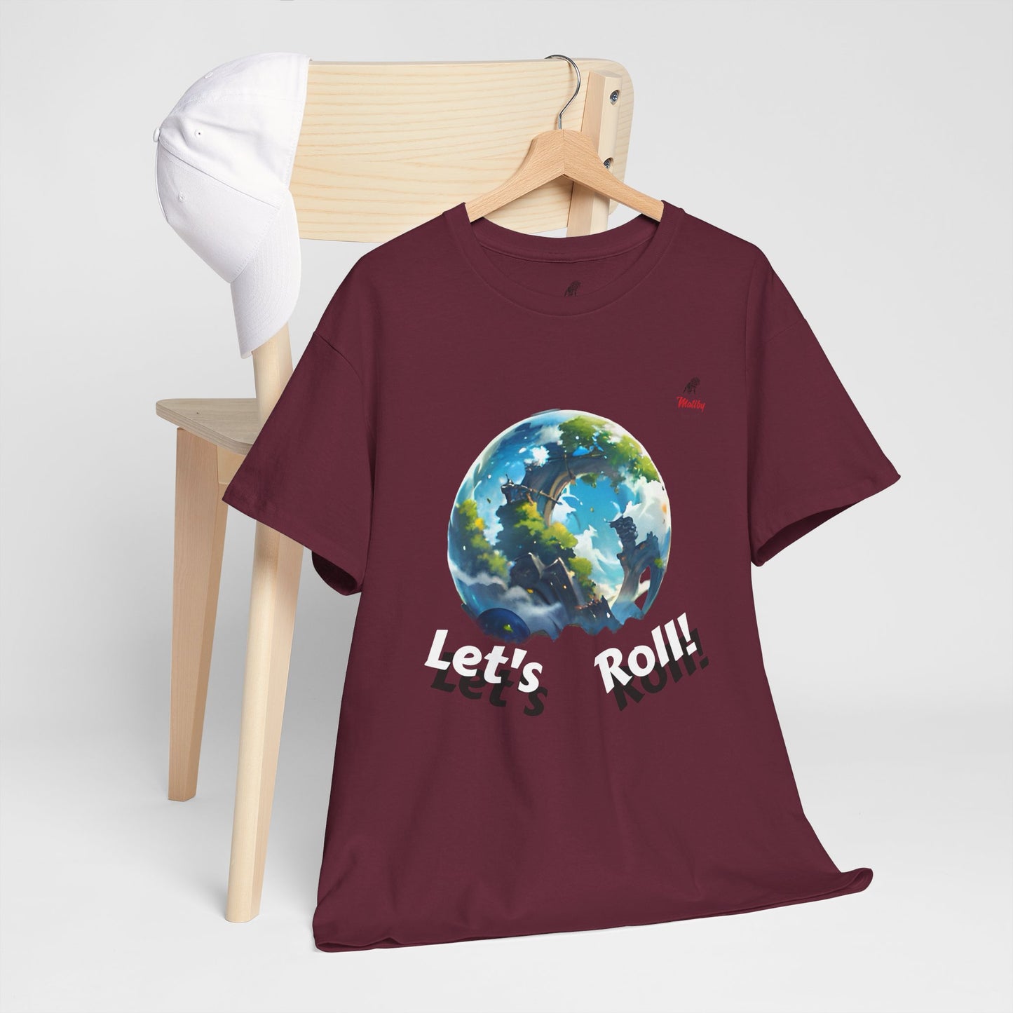 Let's Roll! Unisex Heavy Cotton Tee