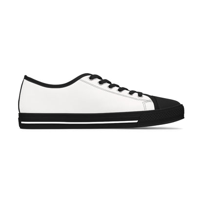 Women's White Low Top Sneakers