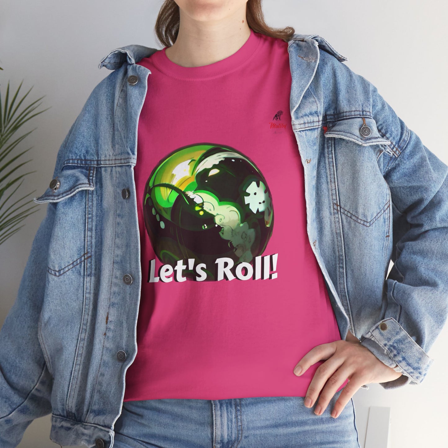 Let's Roll! Unisex Heavy Cotton Tee