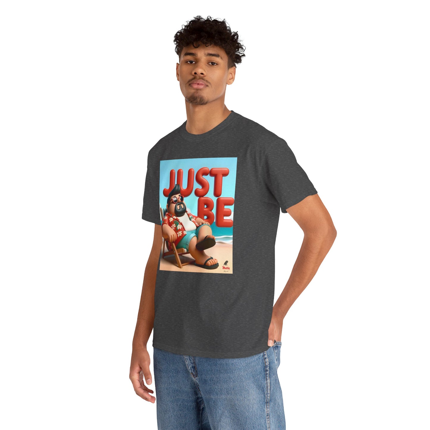 Just Be Unisex Heavy Cotton Tee