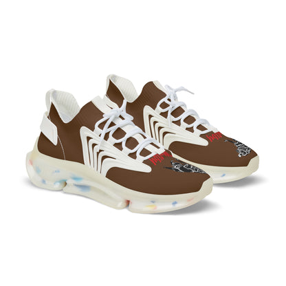 Men's Dark Brown Mesh Sneakers