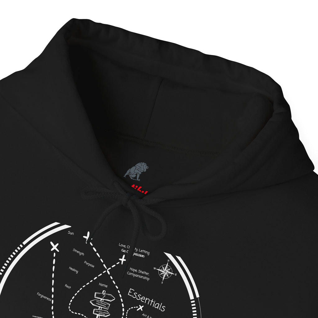The Essential Paths #2 Hooded Sweatshirt — Global Crossroads, Hope, Community & Faith Hoody