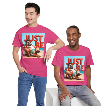 Just Be Unisex Heavy Cotton Tee