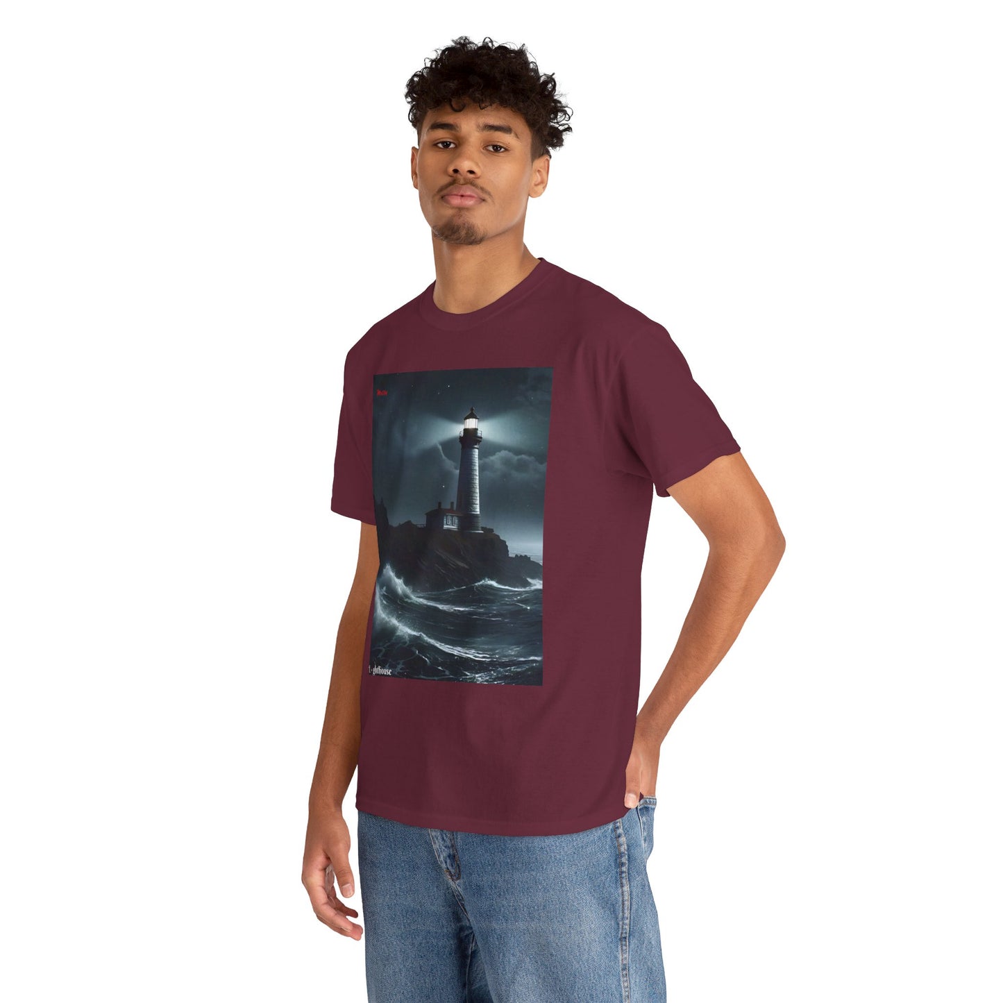 Lighthouse Unisex Heavy Cotton Tee