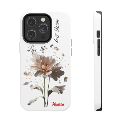 Matiby Amy's Special Flower Bloom White Tough Phone Cases