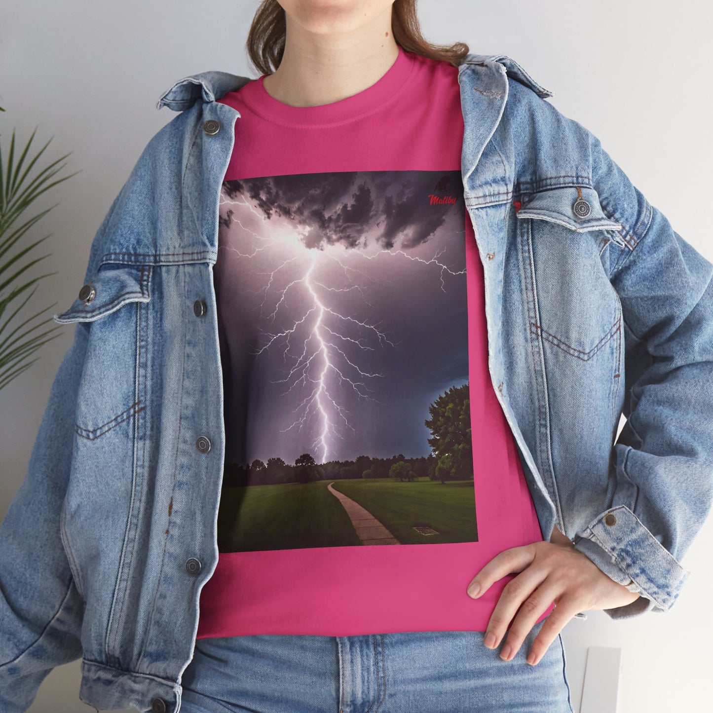 Lightning Style Unisex Heavy Cotton Tee