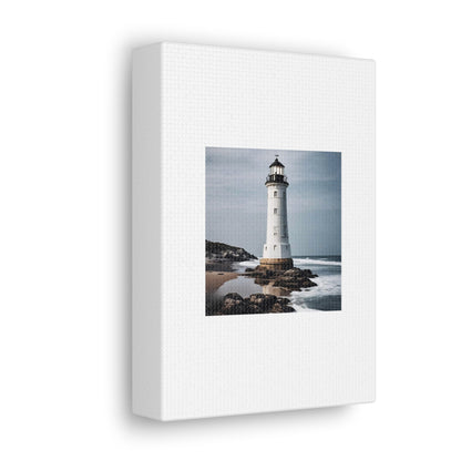 Lighthouse White Canvas Gallery Wraps