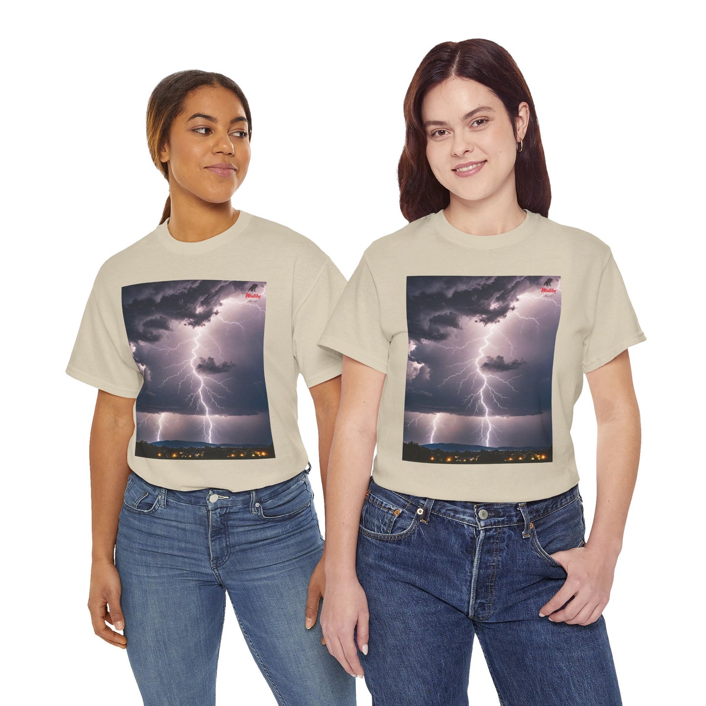 Lightning Style Unisex Heavy Cotton Tee