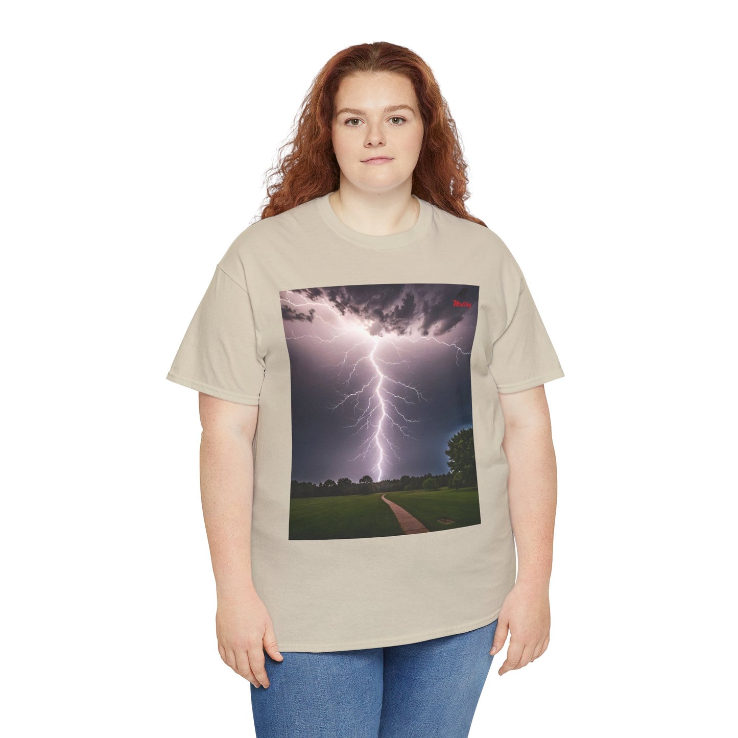 Lightning Style Unisex Heavy Cotton Tee