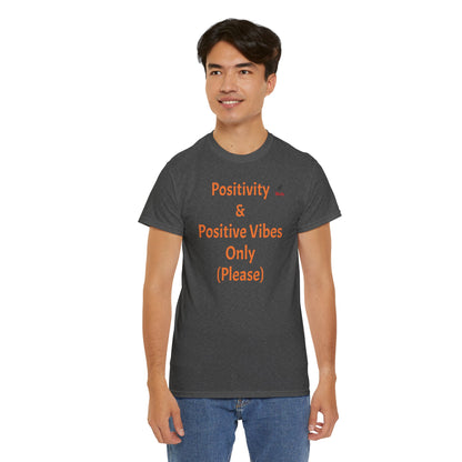 Positivity Unisex Heavy Cotton Tee