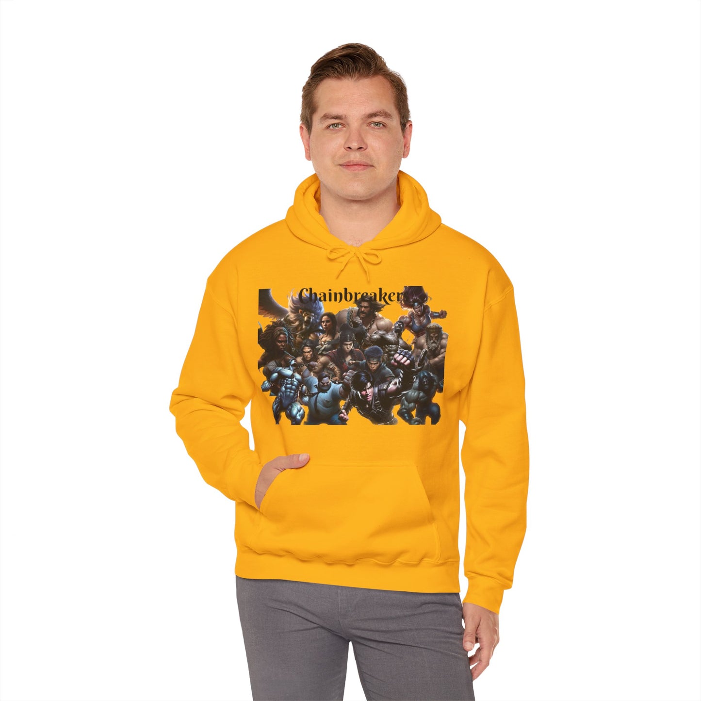 The Chainbreakers Unisex Heavy Blend™ Hooded Sweatshirt