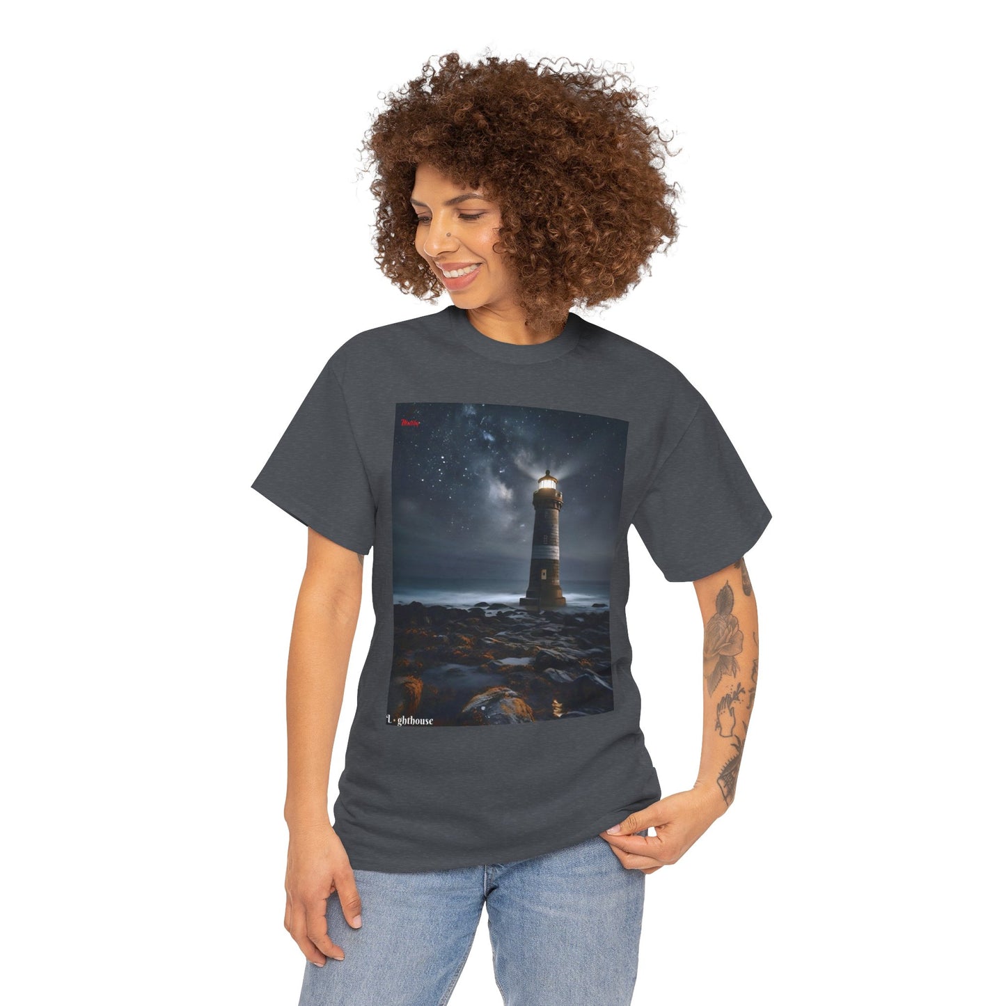 Lighthouse Unisex Heavy Cotton Tee