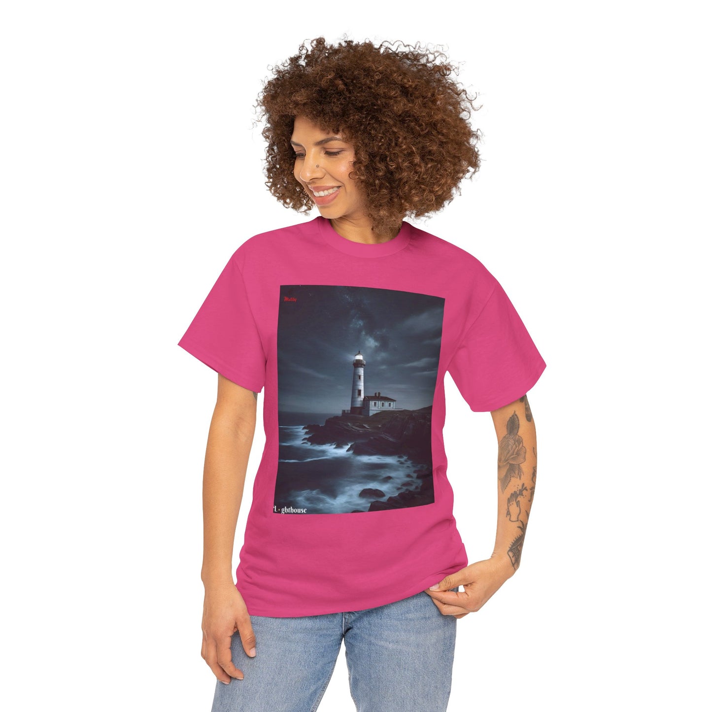 Lighthouse Unisex Heavy Cotton Tee