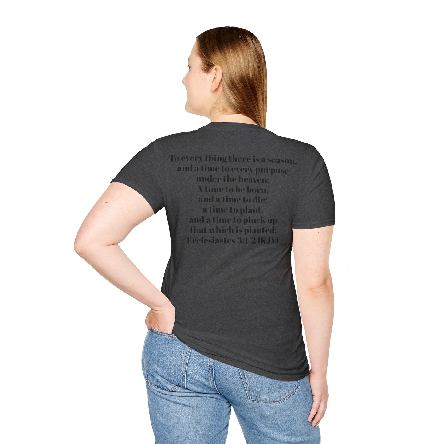 Bible Speaks Ecclesiastes 1:1-2 Unisex Softstyle T-Shirt